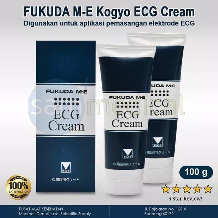 TEREMURAHTERLARIS READY SILAHKAN DIORDER FUKUDA ME (JAPAN ) ECG CREAM 100 GRAM EXPIRE 2027