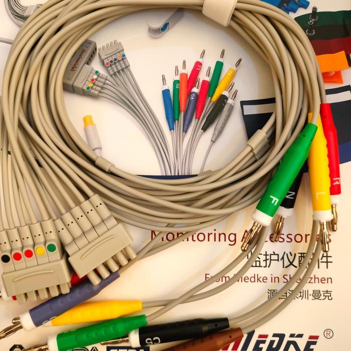 TEREMURAHTERLARIS READY SILAHKAN DIORDER KABEL LEADWIRE EKG ECG GE MARQUETTE 10 LEADS