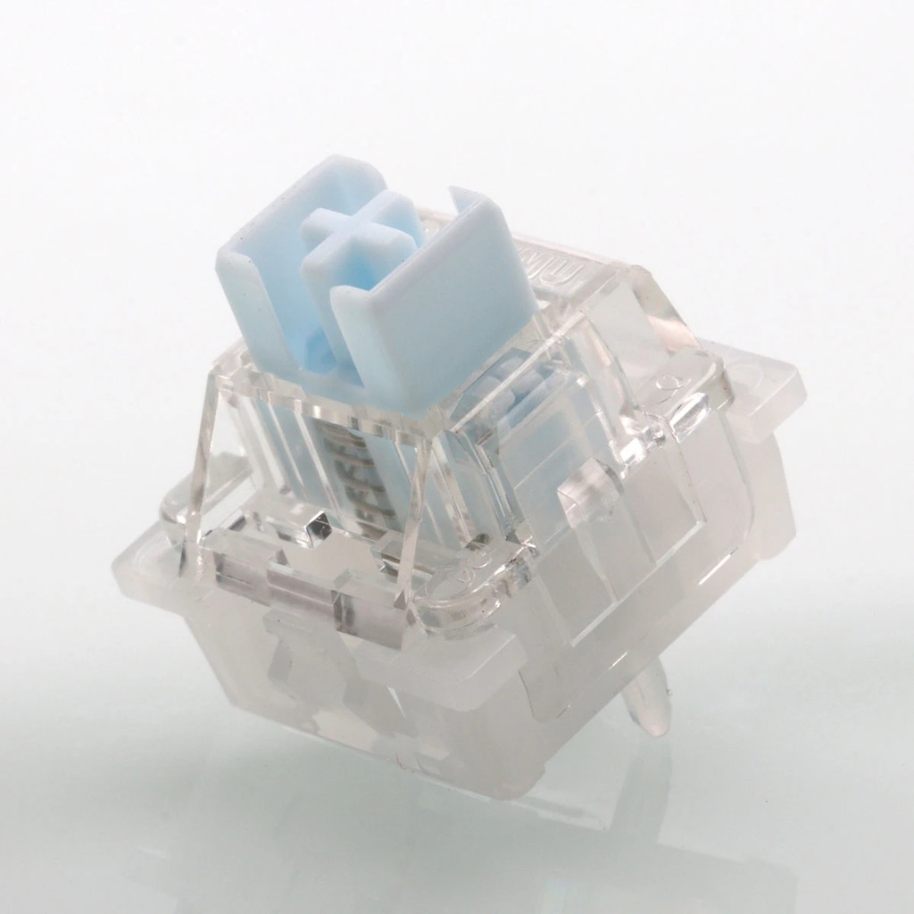 Outemu Blue Ice Magnetic Switch Pre-Lubed Switches Free Setting Pre Travel 40g Linear Magnetic