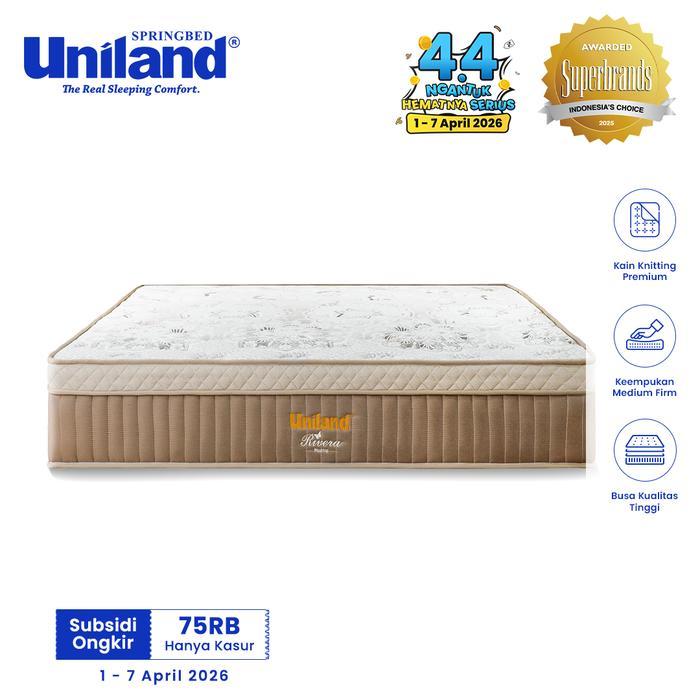 Uniland Springbed Rivera Emira Plushtop Hanya Kasur