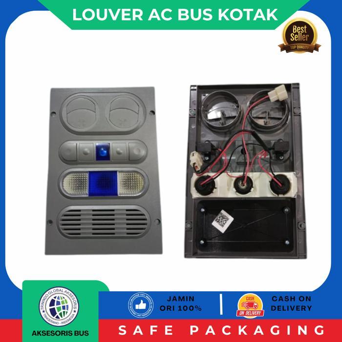 Louver AC Kotak/Ventilation Louver AC Bus/Kisi AC Bus Kotak
