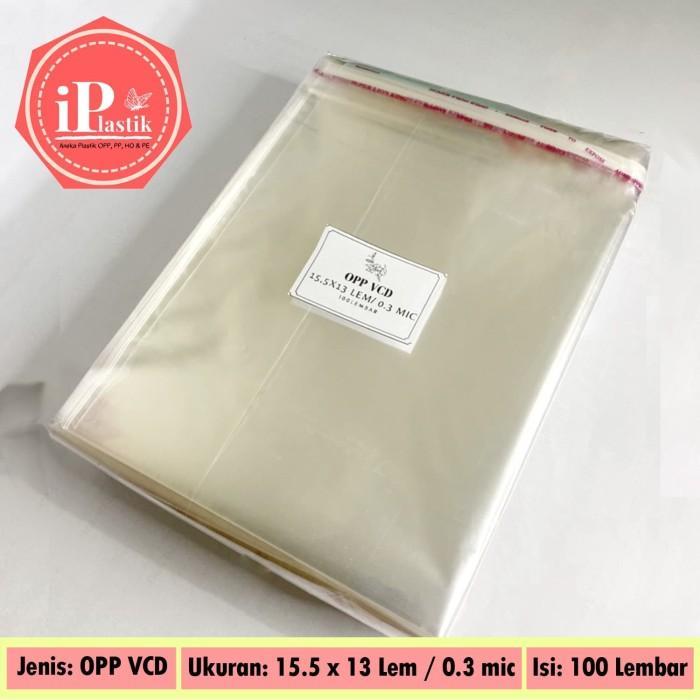 NEW Plastik OPP Seal Lem CD / OPP VCD/ OPP Souvenir 15,5 x 13 + Lem
