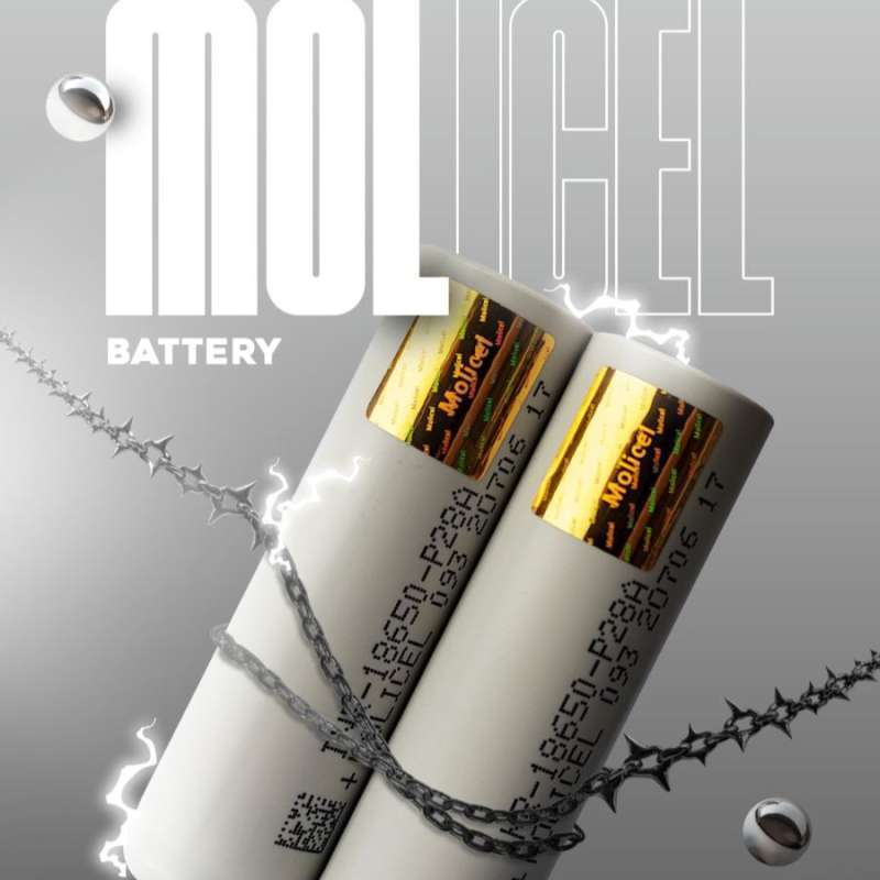 Adaa Molicel P28A 18650 2800Mah 35A Battery Authentic Molicel