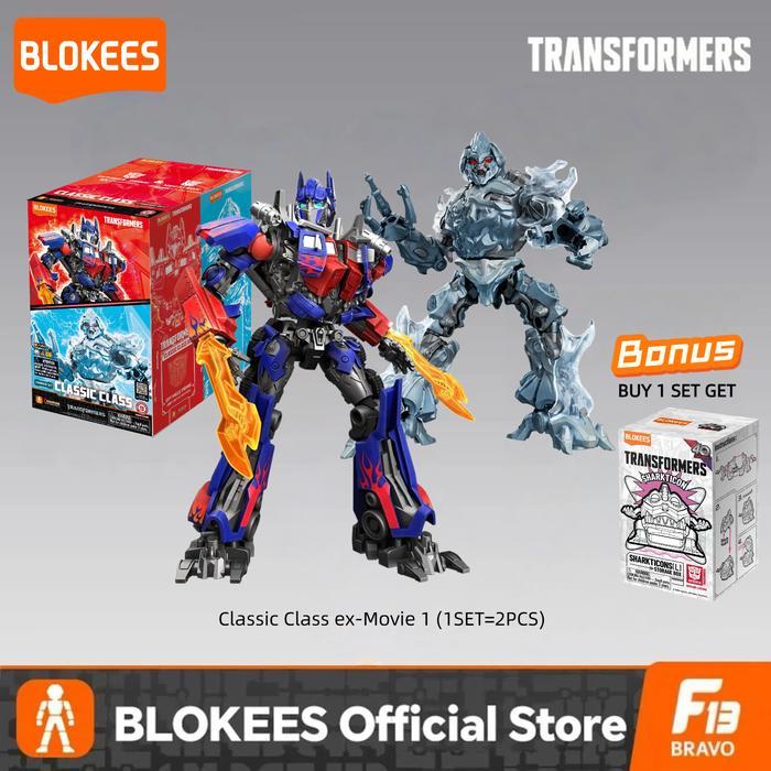 [Whole Set] BLOKEES Transformers EX Limited Edition - Movie 1 Optimus Prime x Megatron Model Kit Set