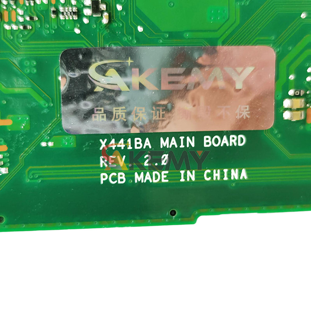 X441BA Laptop Motherboard For ASUS VivoBook A441B F441B X441B X441BA Notebook Mainboard With A6 A8