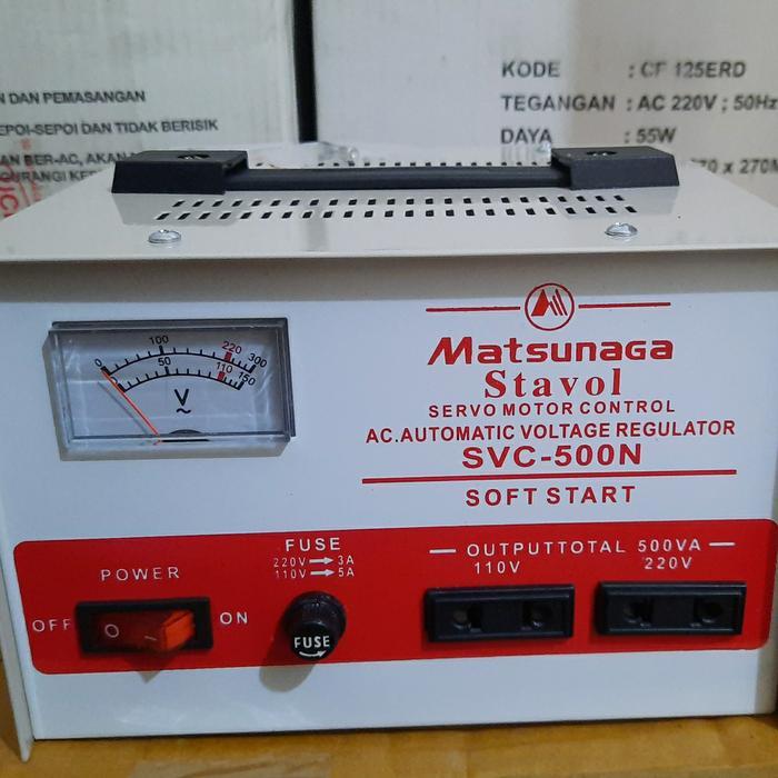 Stabilizer Stavol Matsunaga 500 Watt Terlaris