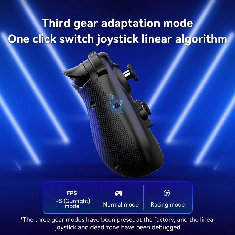 BSP D8 PRO RGB Tablet Controller Wireless Handle For Switch Game Bluetooth Stretching Joystick For