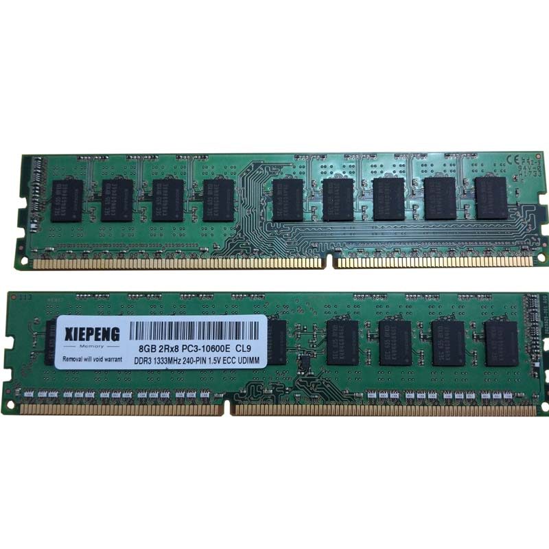 for IBM System x3400 M2 x3350 x3300 M4 x3400 M3 Server RAM 8GB 2Rx8 PC3-10600 ECC 4G DDR3 1333MHz