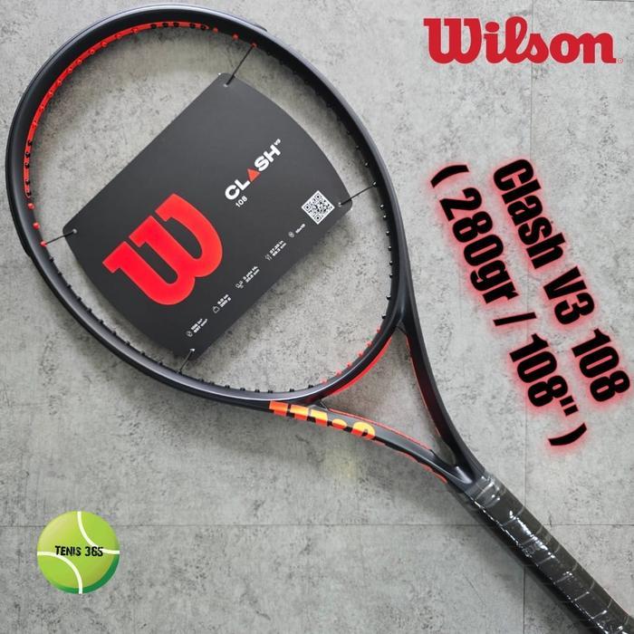 Raket Tenis Wilson Clash V3 108 ( 280Gr / 108" )