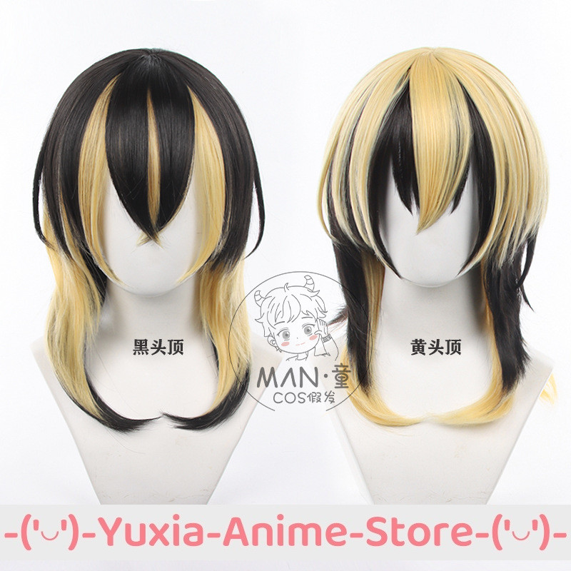 TOKYO REVENGERS: TENJIKU ARC RAN HAITANI & RINDO HAITANI COSPLAY WIG ANIME GAME ROLEPLAY PARTY
