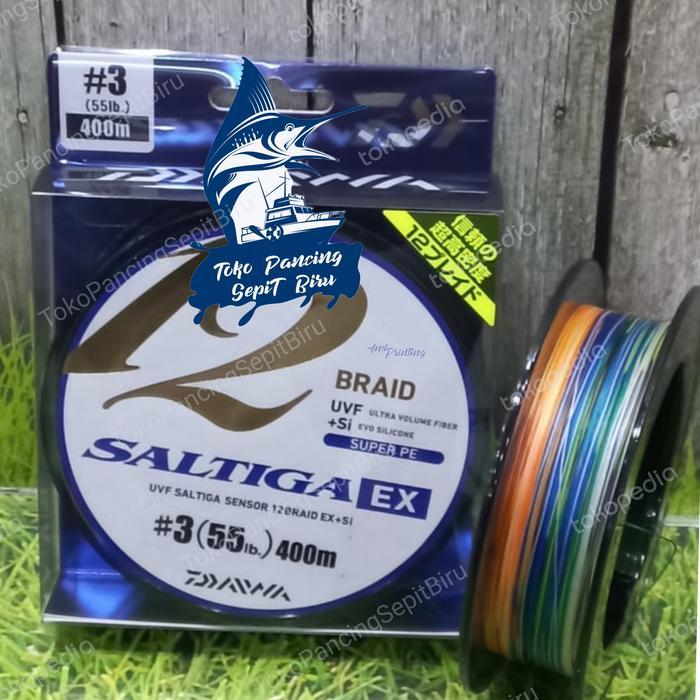 Pe Daiwa Uvf Saltiga Sensor X12 Braid Ex+Si 300M 400M Japan Multicolor