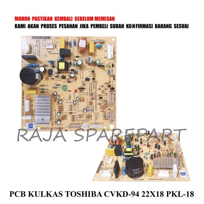 PKL-18 MODUL KULKAS / BOARD KULKAS / PCB KULKAS TOSHIBA CVKD-94 22X18