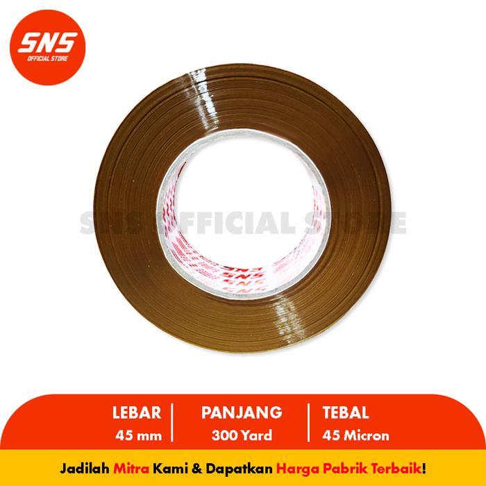 "New" LAKBAN BENING/COKLAT 300 YARD X 48 MM HARGA PABRIK