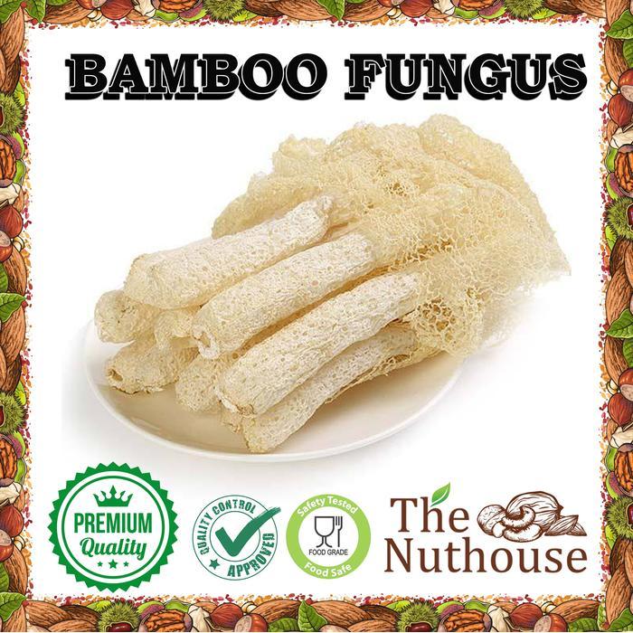 Bamboo Fungus / Cuk Sang / Jamur Bambu 100gr / 50gr / 25gr [Import Quality]
