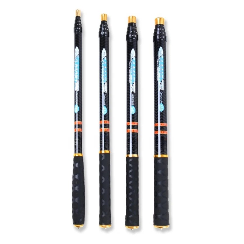 New Super-hard Ultra-light Carbon Fishing Rod Short Section Four Lengths of Each Rod Are Available