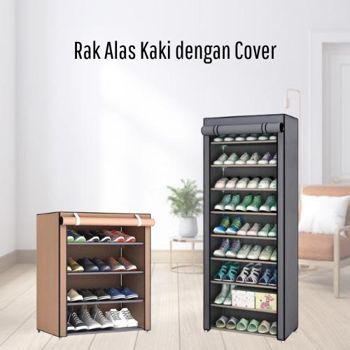 Rak Sepatu Sandal Stainless Steel Rak Sepatu Rak dapur Rak Sepatu Stainless Steel Multifungsi - 4 5