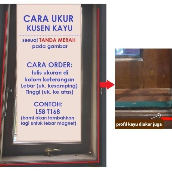 "New" Kamux Custom Kawat Nyamuk Magnet DIY Kasa Nyamuk Magnet