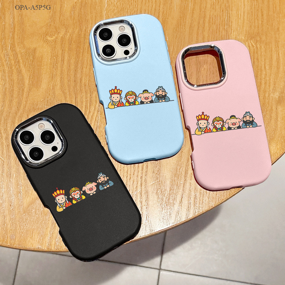 INS Case For OPPO A6 A5 A5X A5i Pro 2025 4G 5G Untuk SoftcaseHP Phone Casing Soft  Cassing C5-5919 P