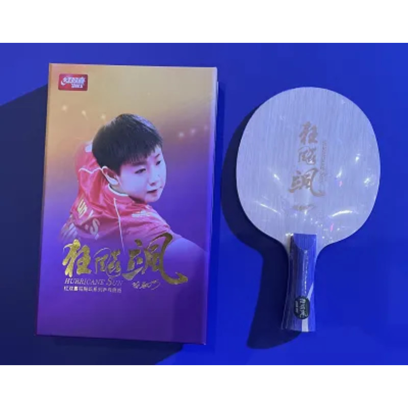 DHS Hurricane Sha Sun Yingsha with W968-18 Structure Table Tennis Bottom Racket
