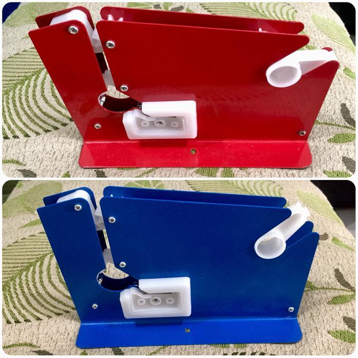 Bag Neck Sealer Alat Pengikat Plastik Sayuran Dispenser Isolasi Sayur