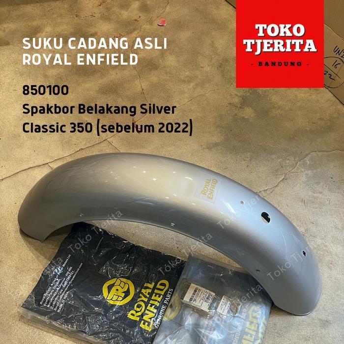 Spakbor Belakang Silver Classic 850100 - Royal Enfield ASLI