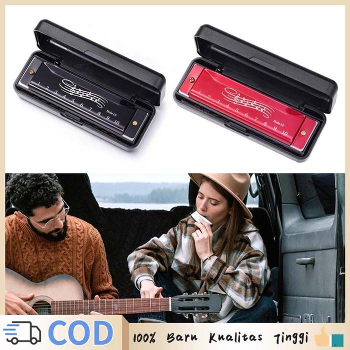 Harmonika 10 Hole Harmonica Mandalika Harmonika Kromatik Untuk Anak Harmonika Suzuki Dengan Kotak