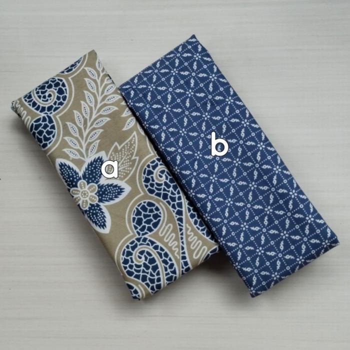 Kain Batik TR Seno Kembang - Wajik Serian Biru