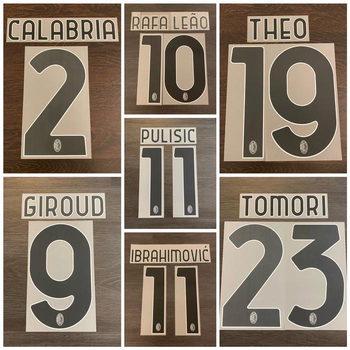 Nameset Ac Milan Home 2023/2024 Original
