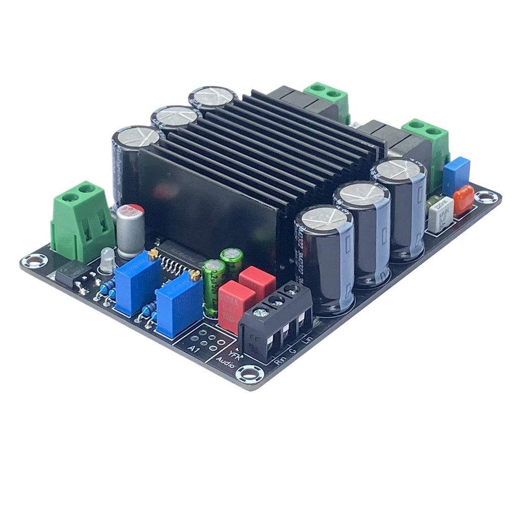Sta508 Power Amplifier Board, Digital Class D Hifi Amplifier Module 12V Desktop Dual Channel Power