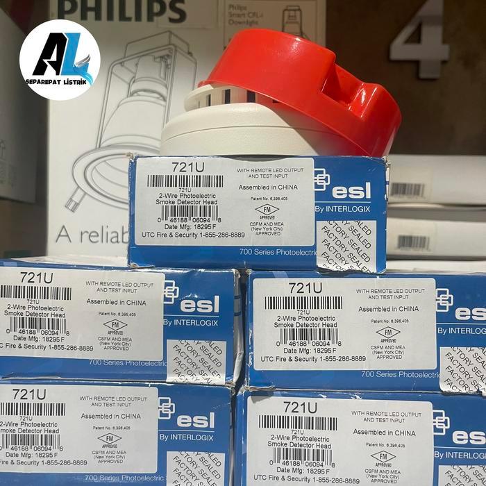 SMOKE DETECTOR ESL 721U PHOTOELCTRIC SMOKE DETECTOR ESL 711U