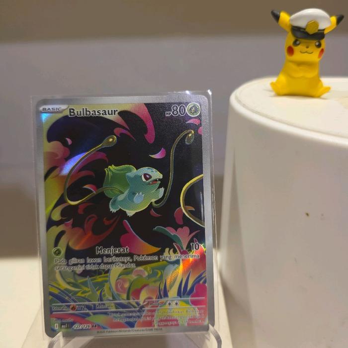 Bulbasaur ar MA1 evolusi mega kartu pokemon tcg indo