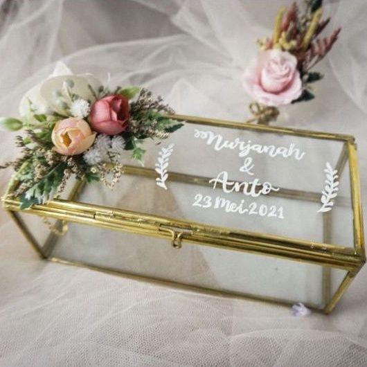 Kotak Mahar Uang Seserahan Tunangan Pernikahan