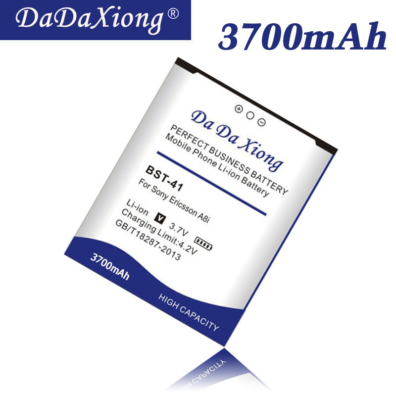 DaDaXiong 3700mAh BST-41 For Ony Ericsson Xperia PLAY R800 R800i A8i M1i X1 X2 X2i X10 X10i Z1i Phon