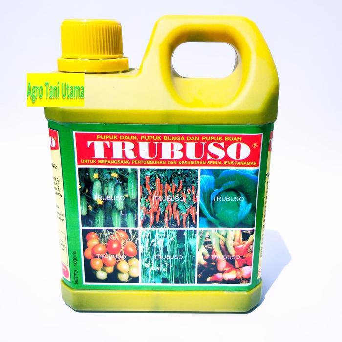 Pupuk Cair Terlengkap Trubuso 1 Liter Mempercepat Pertumbuhan Tanaman