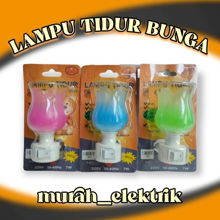 Lampu Tidur Bunga/Lampu tidur Murah