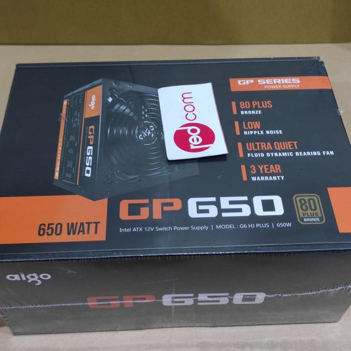 Aigo GP650 - 650W 80+ Bronze PSU
