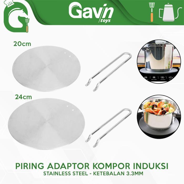 Induction Adapter Plate Plat Konverter Kompor Induksi Penghantar Panas