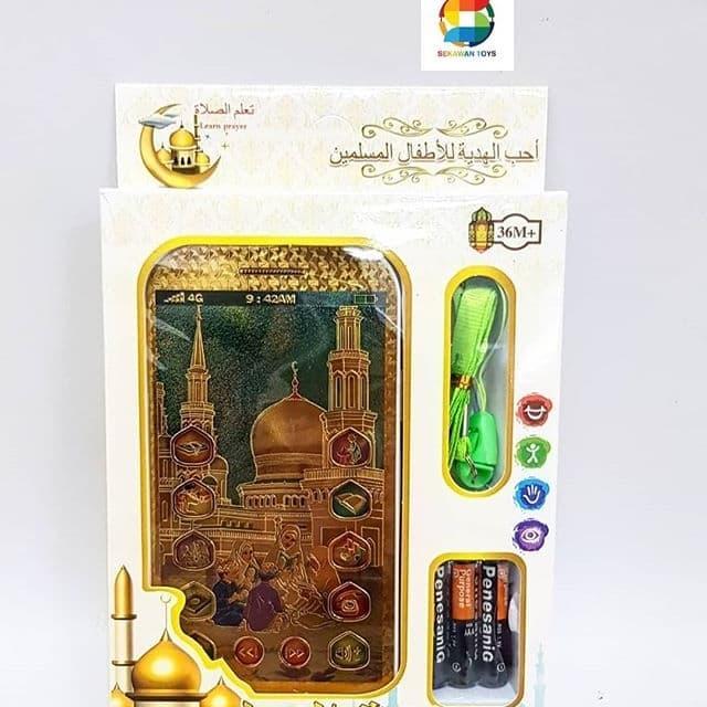 Thebest- Mainan hp anak muslim/ handphone edukasi islam