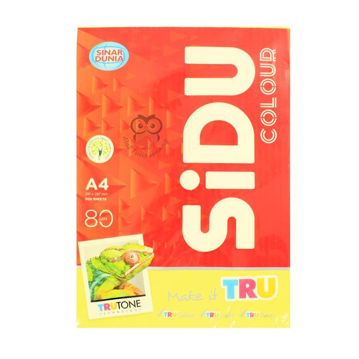 Kertas A4 sidu 80 Gram Warna Cyber