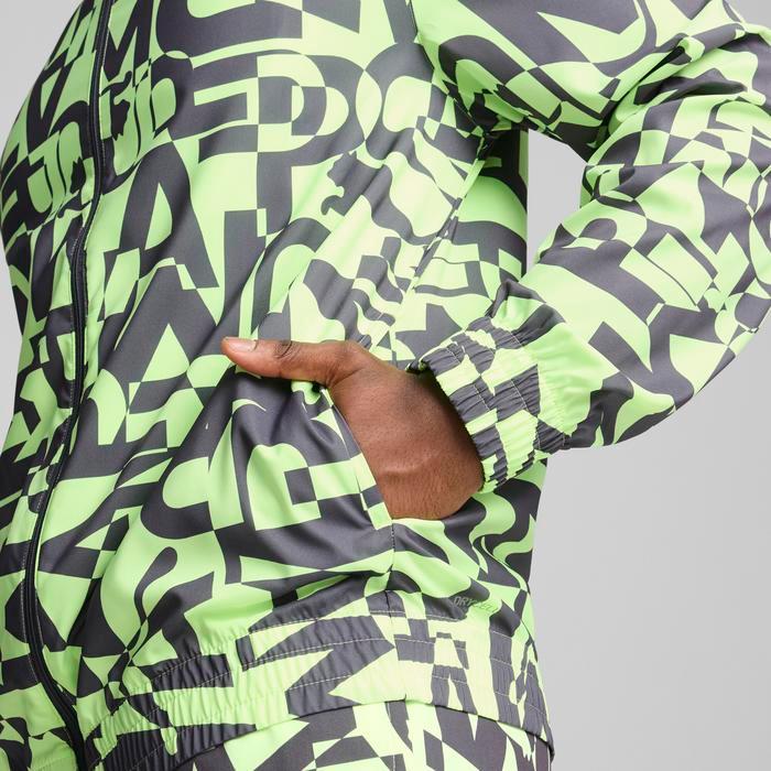 Promo- Puma Jaket Sablon Menyeluruh Pria Puma Fit Galactic Gray