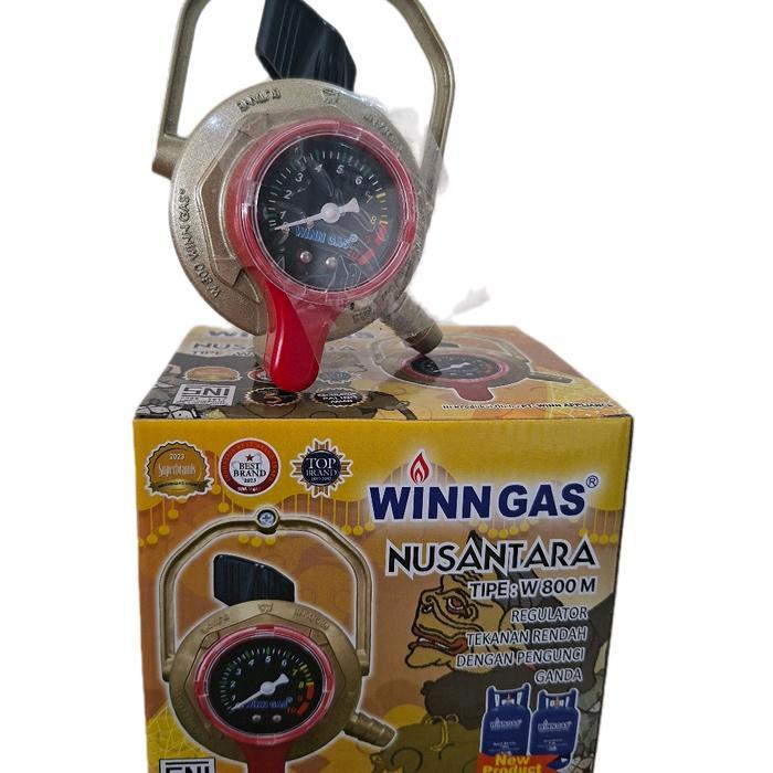 Winn Gas Nusantara Regulator W-800M (Pengunci Ganda)
