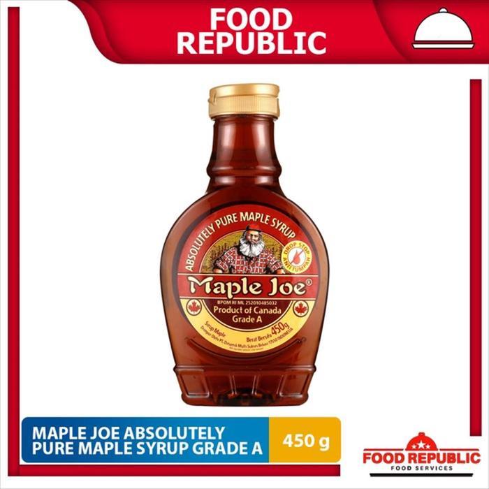 Maple Joe Absolutely Pure Maple Syrup 450 gr Sirup Mapple Grade A