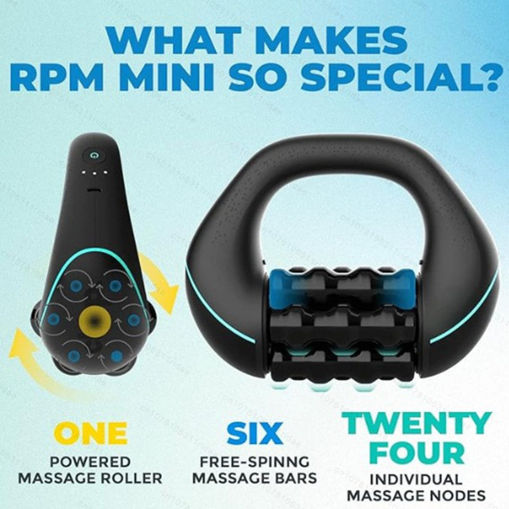 Deep Tissue Percussion Massage Roller Gun Muscle Repair High Frequency Rolling Massage Vibrating