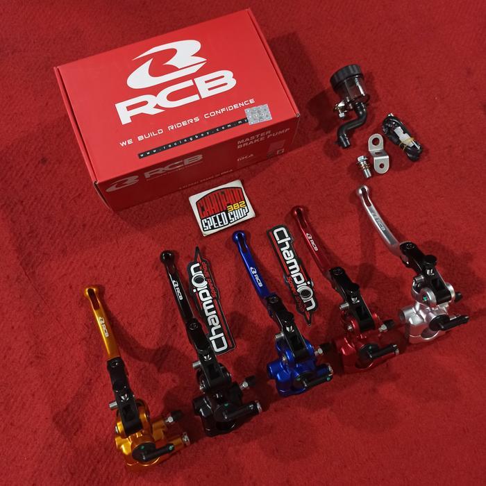 Master Rem Kanan Radial Rcb Racing Boy S1 14Mm Pcx 150 Adv 150 Scoopy