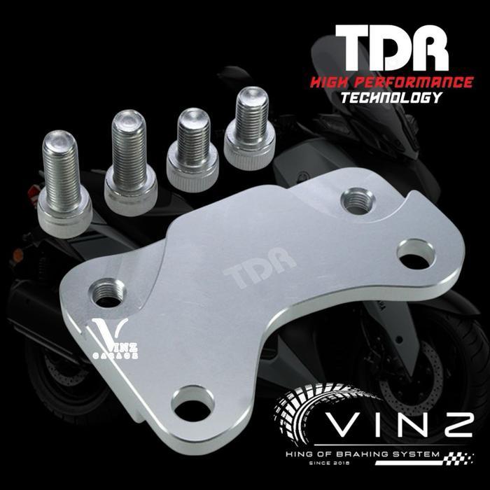 Bracket Kaliper Tdr Xmax Original By Tdr // Bracket Kaliper Standar Xmax Disc 300 Mm Original By Tdr