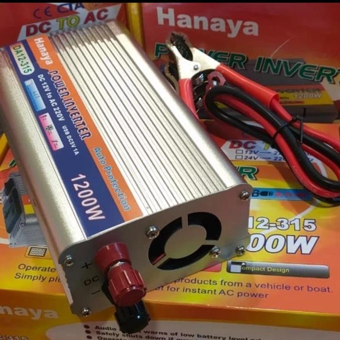 Power Inverter 1200w Hanaya 1200 Watt 1200 wat Power Inverter 1200wat