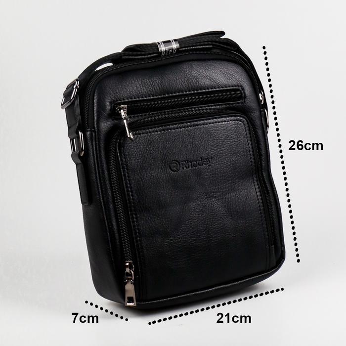 Tas Selempang Minimalis Weixier Tas Selempang Pria Pu Leather - 18062