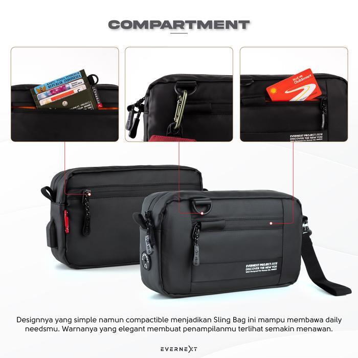Tas Selempang Pria Sling Bag Hp Mini Pria Multifungsi Tas Selempang Distro Keren Original