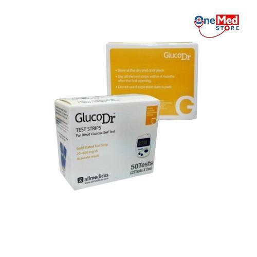 GLUCO DR - STRIP STIK GULA DARAH GLUCOSA GLUCO DR AGM 2100 BIOSENSOR ISI 50