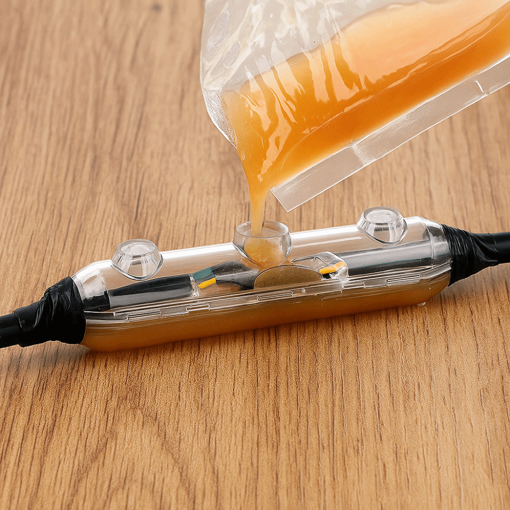 1kv Rated Waterproof Junction Box Buried Design Cable Seal Outdoor Junction Box Submersible Light